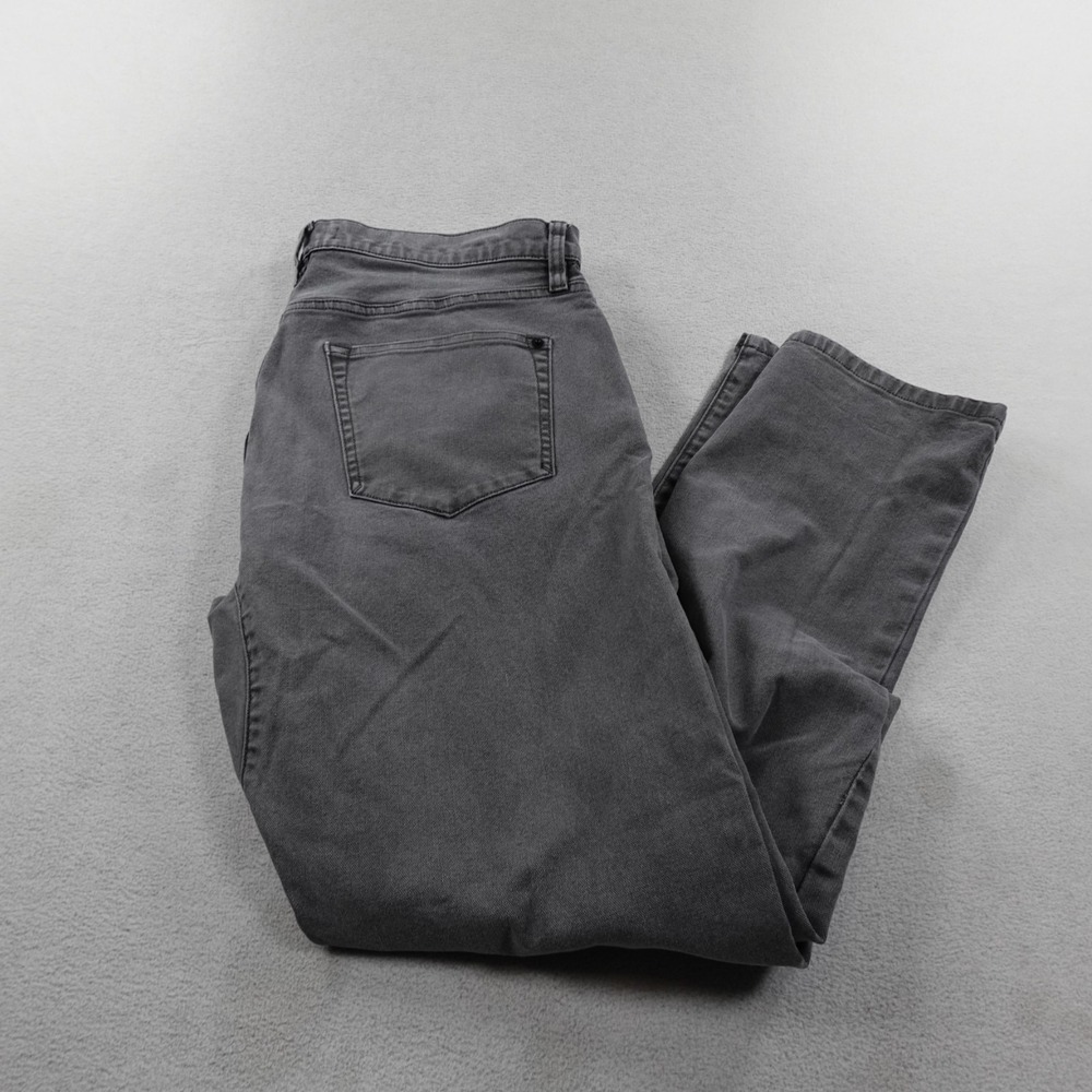 Proof Rover Pants Mens 33 Gray Canvas Slim Straight Hiking Work Ranch Huckberry